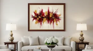Abstract Framed wall Art