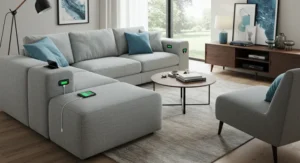 Charging furniture living room