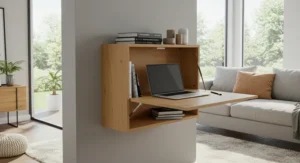 Fold-Down Desks living room