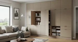 Hidden Storage Solutions living room