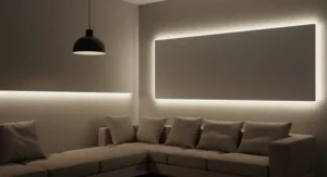 LED Wall Light Strips or Wall-Mounted Sconces