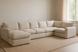Linen Sofas living room