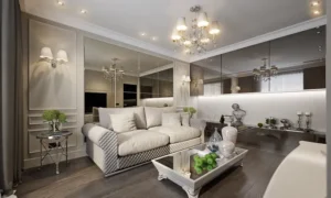 Mirrored Wall Panels for Small Spaces