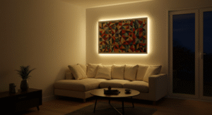 Picture lighting for wall art