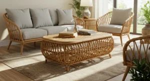 Rattan and Wicker furniture living room