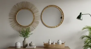Round Boho Mirrors
