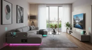 Smart furniture living room