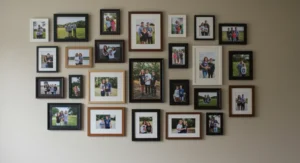 Wall Gallery of Personal Photos