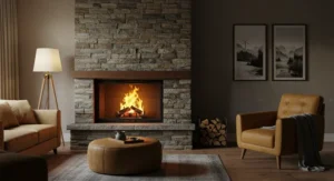 Warm Fireplaces living room
