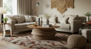 Boho and eclectic with layered pieces