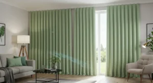 Energy-Saving Smart Curtains living room
