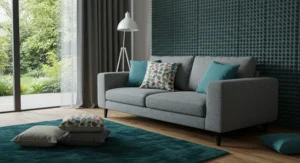 Noise Reducing Fabrics living room