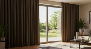 Sliding Glass Door Curtains living room