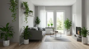 Chinese Evergreen decor living room ideas