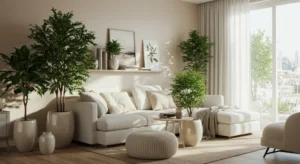 peace Lily Decor Living Rooms