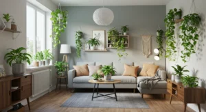 zz plant decor living room ideas