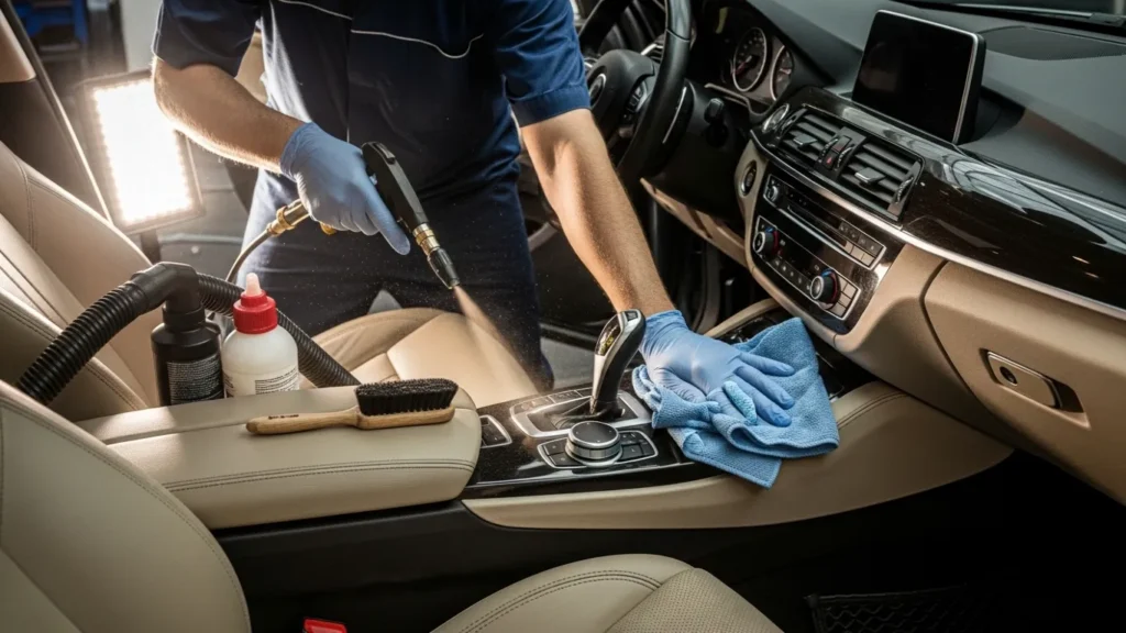 deep interior car cleaning service Amelia Island Fl