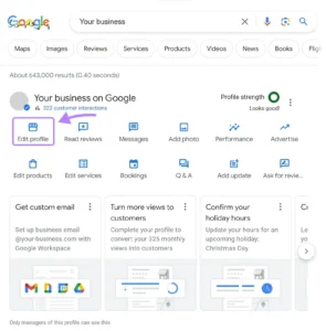 Google Business Profile Optimization