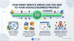 How Many Service Areas Can You Add to Your Google Business Profile?