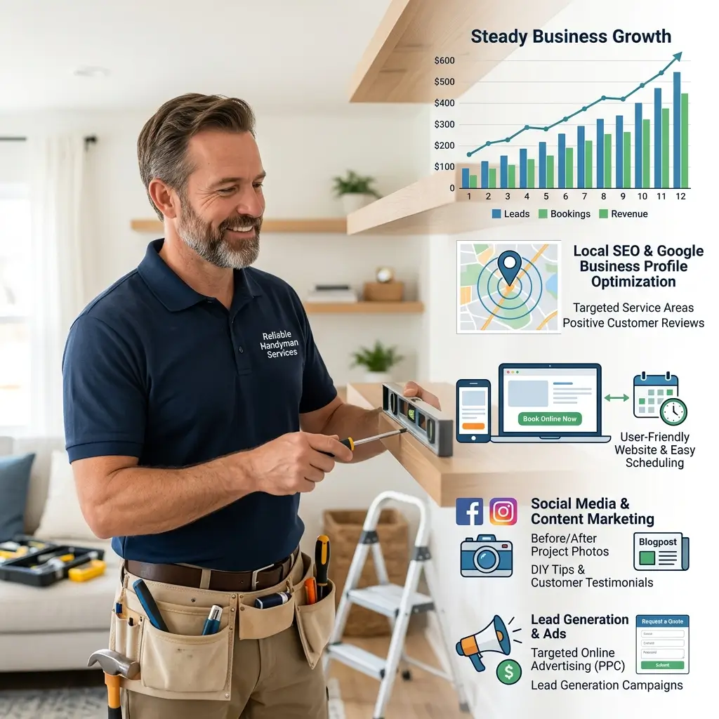 Handyman SEO Marketing at City Pagez