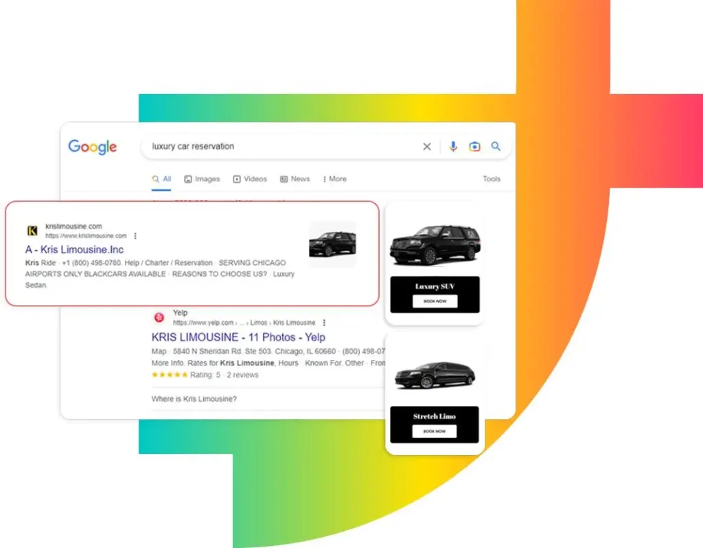 Limousine Business seo services