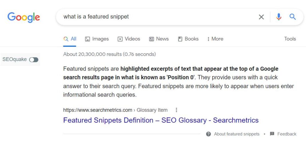 SEO for 0 Position