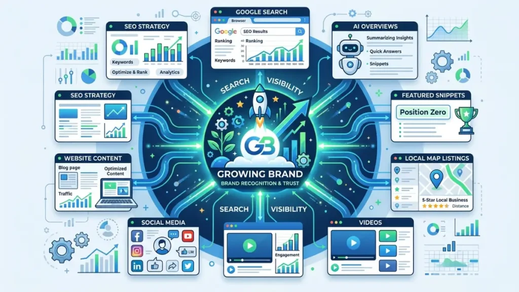 brand with seo growth